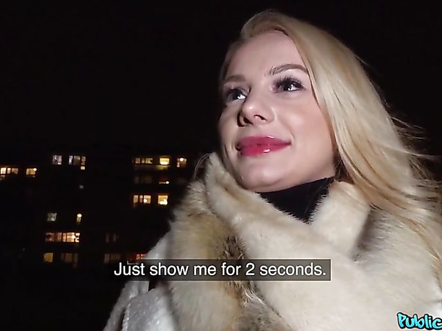 Cash for sex with blonde Elizabeth Romanova