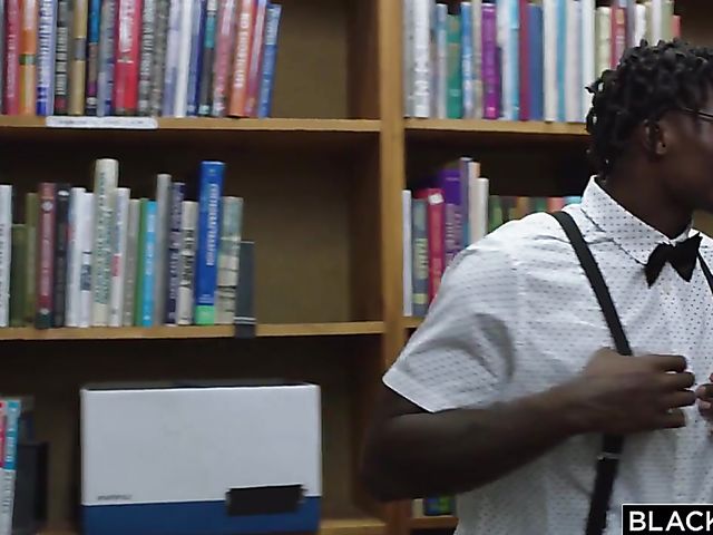 Well hung black nerd Louie Smalls fucks slutty Katrina Jade