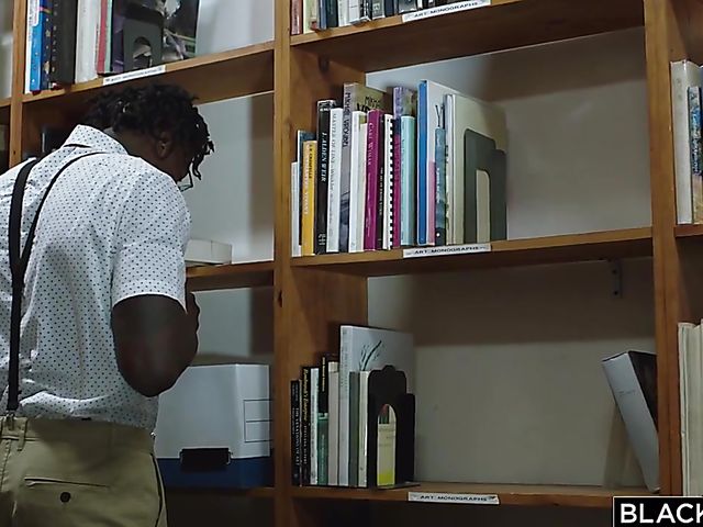 Well hung black nerd Louie Smalls fucks slutty Katrina Jade