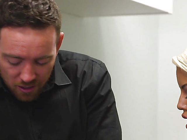 Bridgette B - Big breasted MILF boss gets screwed at the hair salon