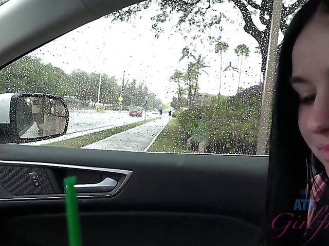 His small tits GF Violet Rain is so cute