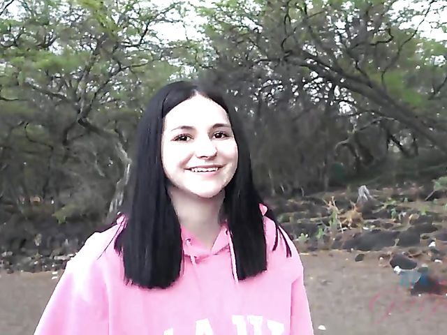 His small tits GF Violet Rain is so cute