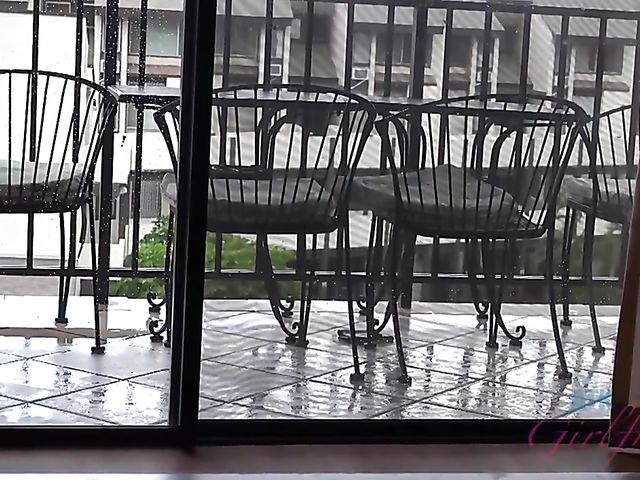 His small tits GF Violet Rain is so cute