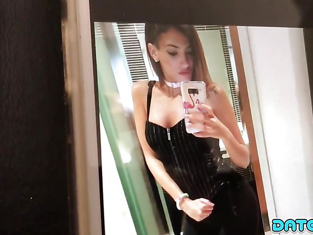 Small tits Spanish girl Peneloppe gets hammered
