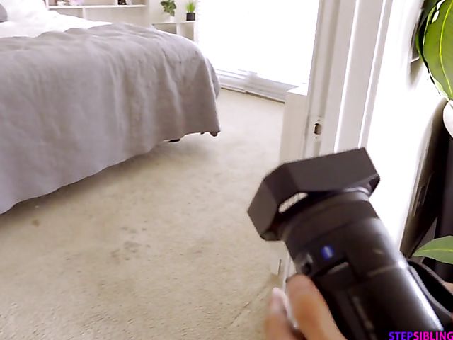 Cute step sister Kyler Quinn has a good time with her stepbrother