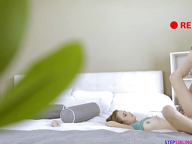 Cute step sister Kyler Quinn has a good time with her stepbrother