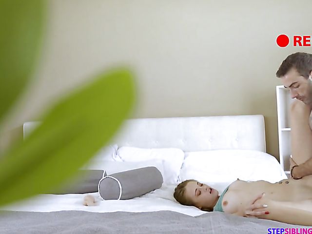 Cute step sister Kyler Quinn has a good time with her stepbrother