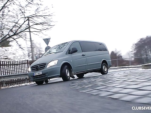 Bathroom fun with busty blonde Angel Wicky