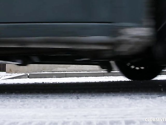 Bathroom fun with busty blonde Angel Wicky