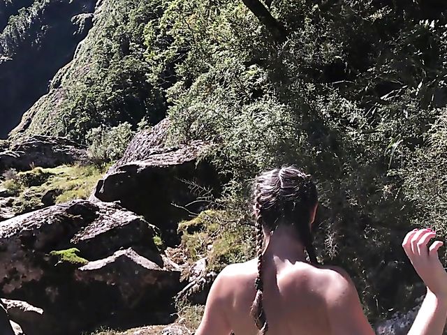 Lily Adams - Fully nude teen in nature