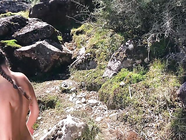 Lily Adams - Fully nude teen in nature