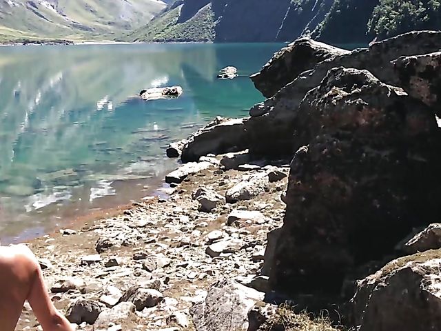 Lily Adams - Fully nude teen in nature