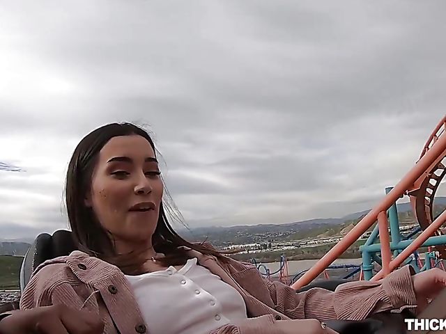 Aria Lee - Pantyhose teen with a lovely ass gets nailed