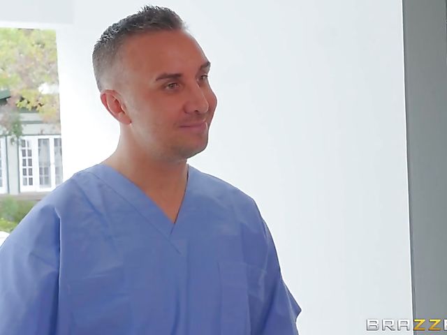 Big tits wife Joslyn James seduces male nurse Keiran Lee