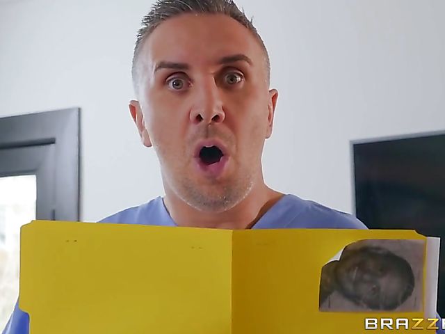 Big tits wife Joslyn James seduces male nurse Keiran Lee