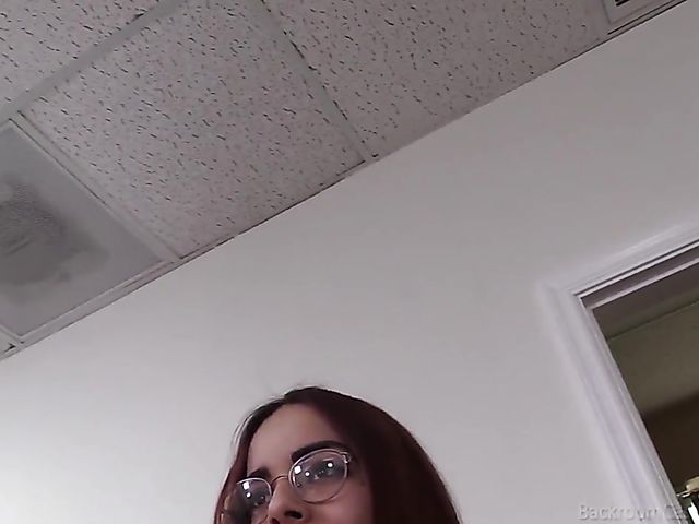 Backroom casting anal with 20-year-old Alexandra