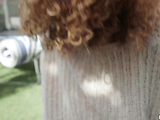 Cecilia Lion - Ebony outdoor fun with a white dude