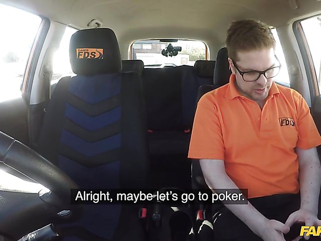 Busty British mommy Amber Jayne gets nailed in the car