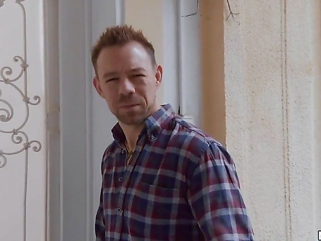 Glasses teen Rachel Adjani gets dicked down in  the kitchen 