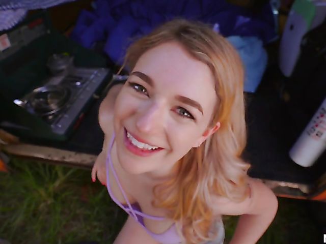 Naive teen Abby Adams gets slammed in a van