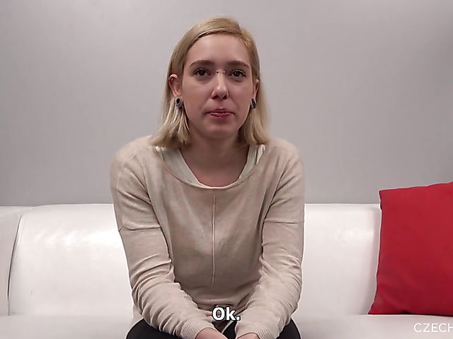 18 yo Czech teen Nikola is curious about porn