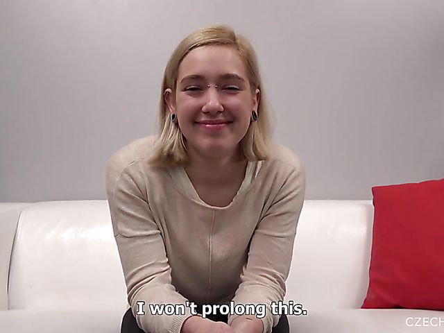 18 yo Czech teen Nikola is curious about porn