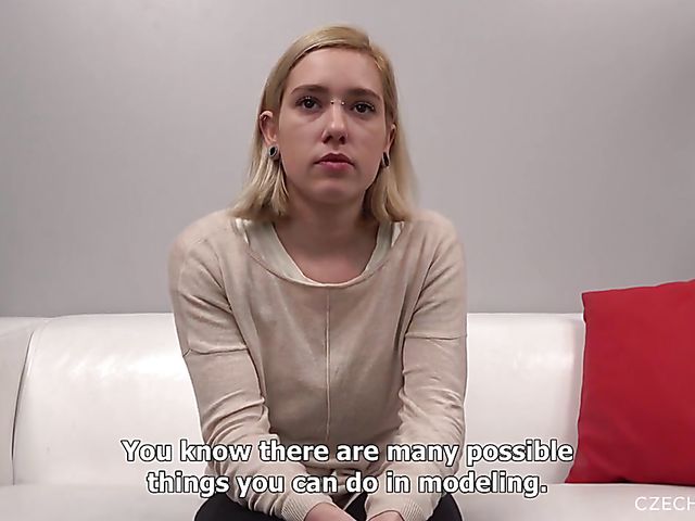 18 yo Czech teen Nikola is curious about porn