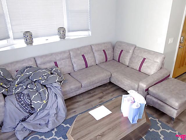 Happy Easter teen threesome with Kiara Cole and Scarlett Mae