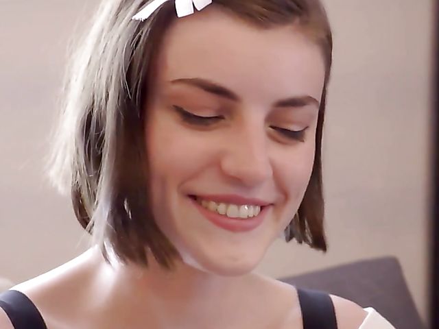 Young lesbians Lily Summers and Luci Q are drunk enough for a threesome