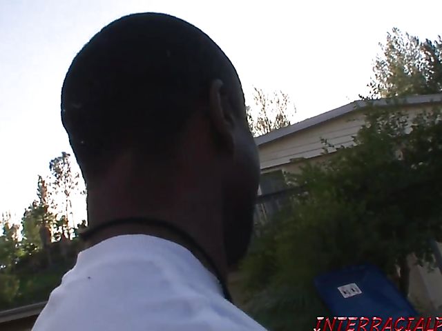 Black cock in Jordan Nevaeh's pierced white pussy