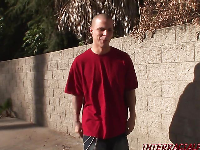 Black cock in Jordan Nevaeh's pierced white pussy