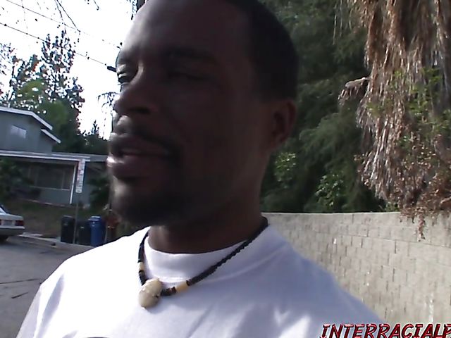 Black cock in Jordan Nevaeh's pierced white pussy