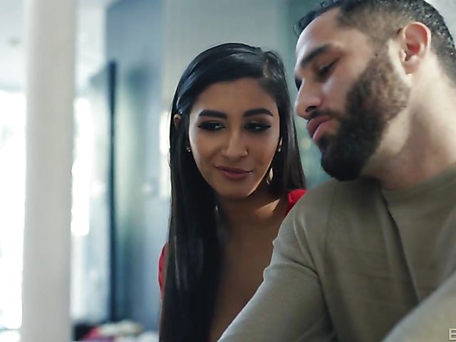 Nice young brunette Gianna Dior gets sexy for the camera