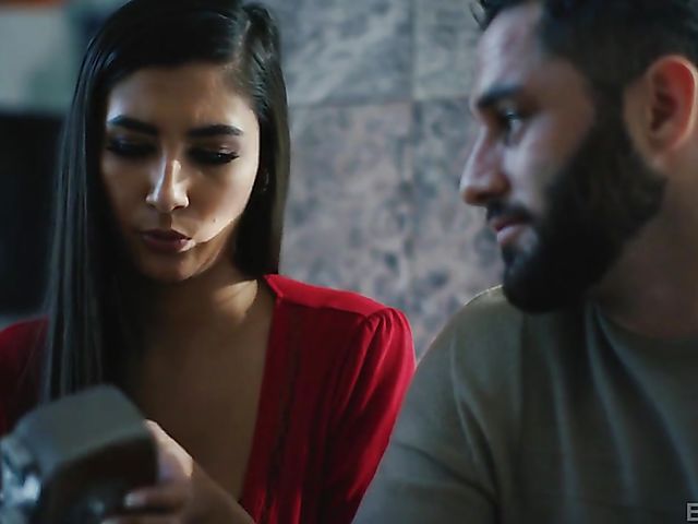 Nice young brunette Gianna Dior gets sexy for the camera