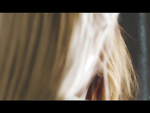 Sensual lesbians Eilin Flame and Julia Rain use a vibrator