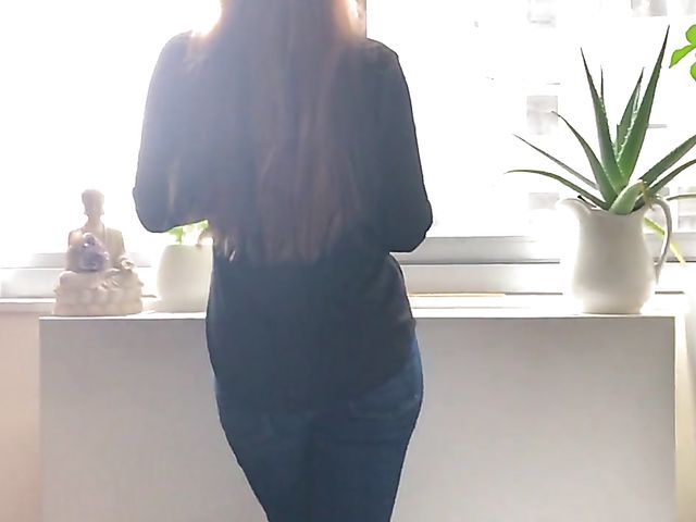 Dani Daniels - POV blowjob in front of the window