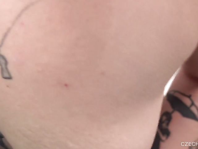 Czech casting with red-haired girl Kristyna