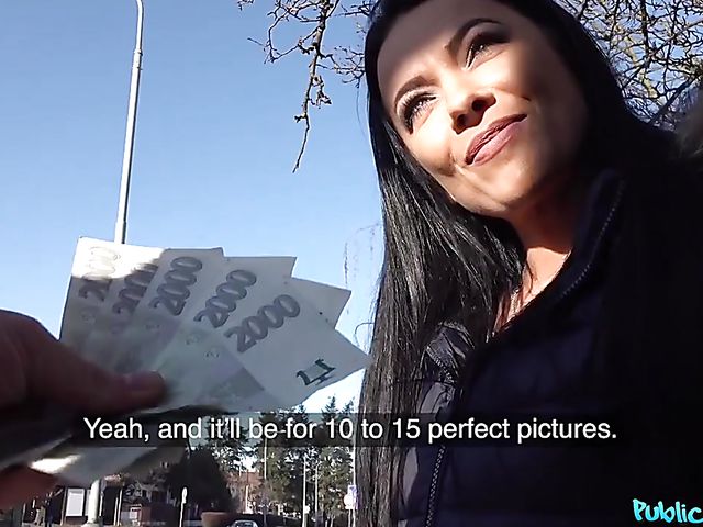 Sex for money with tight brunette Shalina Devine