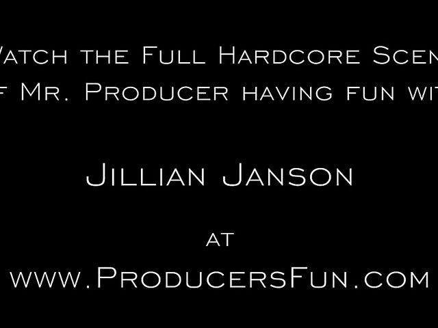 Doggy style interview with pretty Jillian Janson