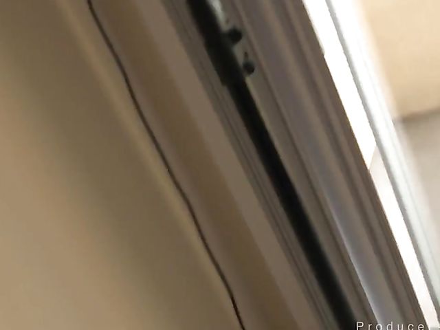 Skinny blonde Emma Hix gives an interview while getting fucked