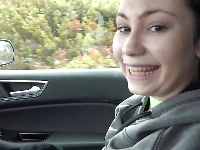 Young teen Lenna Lux teasing her boyfriend