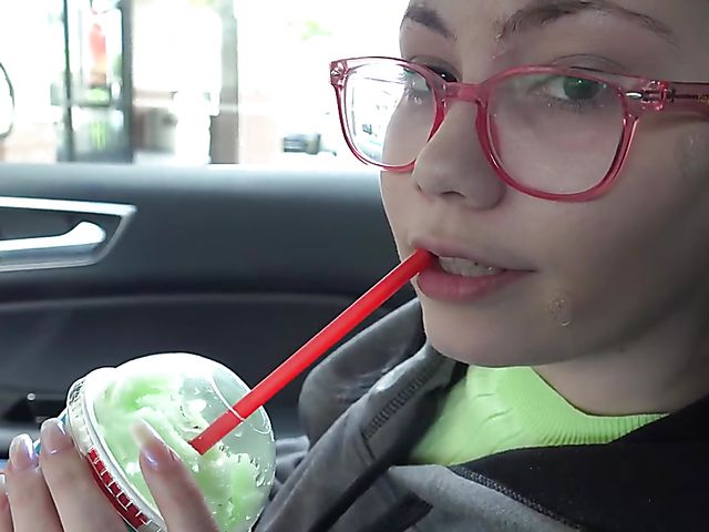 Young teen Lenna Lux teasing her boyfriend