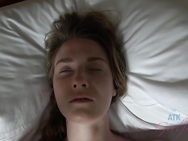 POV fuck in the morning with pretty Ashley Lane