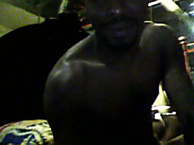 Horny black couple film themselves having hot sex