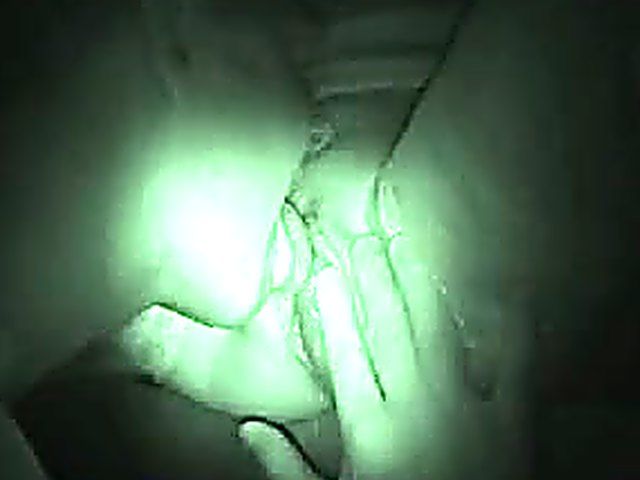 Dirty slut gets gang banged by many cocks