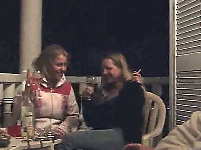 Hen party turns hot for two lesbians