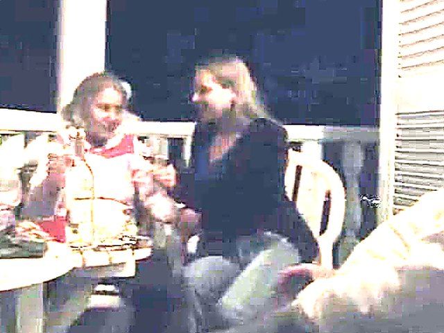 Hen party turns hot for two lesbians