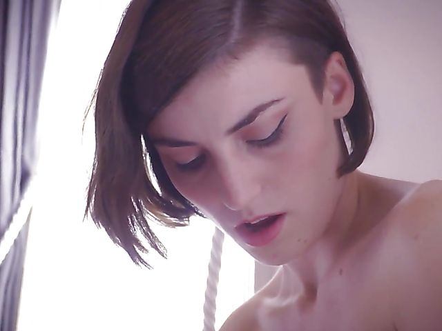 Masturbation solo in the middle of the day with Luci Q