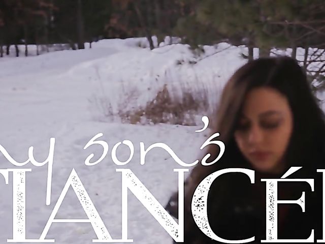 Hard sex in bed with his son's fiancee Whitney Wright 