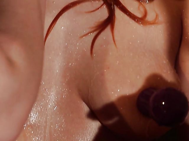 Lesbian mistress Wendy Moon toy fucks wet Chrissy Fox 